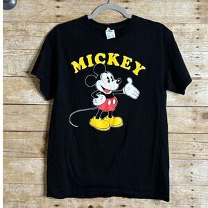 DISNEY CLASSIC MICKEY MOUSE CASUAL EVERYDAY GRAPHIC CREWNECK T-SHIRT SIZE MED